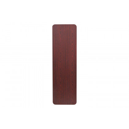 BLNK - Floyd Mahogany HP Laminate Folding Training Table