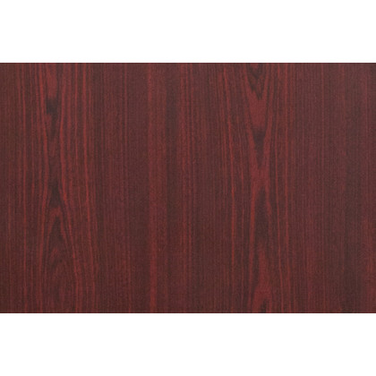BLNK Frankie Mahogany Melamine Laminate Folding Training Table - 6'L