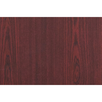 BLNK Floyd Mahogany HP Laminate Folding Banquet Table - 2.5'W x 6'L