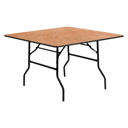 BLNK - Gerry Square Wood Folding Banquet Table