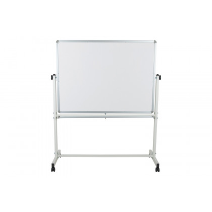 BLNK HERCULES Series Double-Sided Mobile White Board with Pen Tray - 53"W x 62.5"H