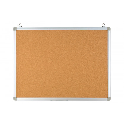 BLNK - HERCULES Series Natural Cork Board with Aluminum Frame