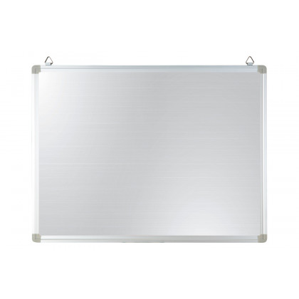 BLNK HERCULES Series Natural Cork Board with Aluminum Frame - 23.5"W x 17.75"H