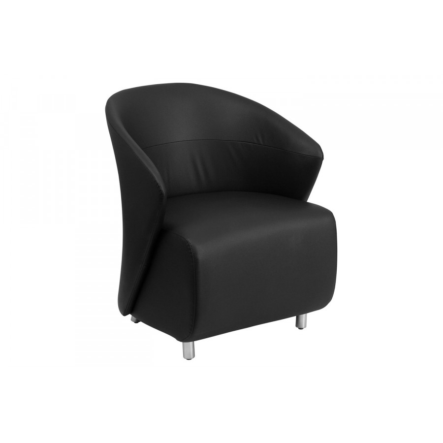 BLNK - Pasithea LeatherSoft Curved Barrel Back Lounge Chair