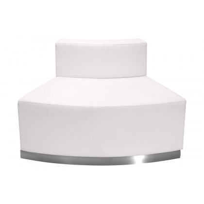 BLNK HERCULES Alon Series Set 3 LeatherSoft Reception Configuration 3 Pieces - Melrose White