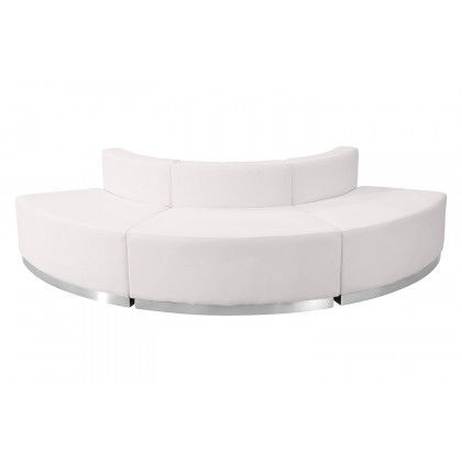 BLNK - HERCULES Alon Series Set 9 LeatherSoft Reception Configuration 3 Pieces