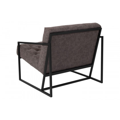 BLNK HERCULES Madison Series LeatherSoft Lounge Chair - Retro Gray