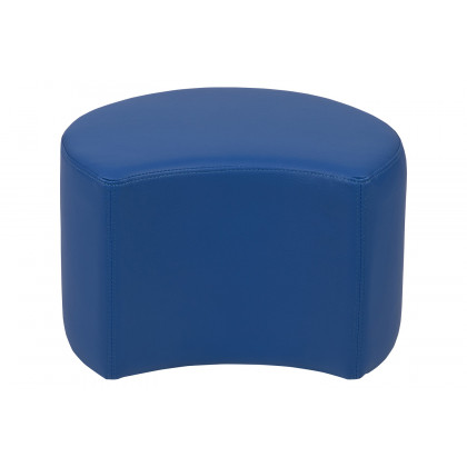 BLNK Nicholas Moon Flexible Soft Seating - Blue, 12"H Seat