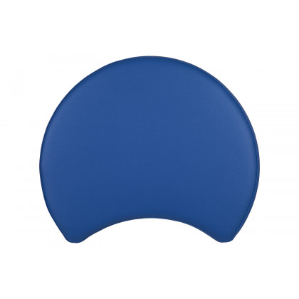 BLNK Nicholas Moon Flexible Soft Seating - Blue, 12"H Seat