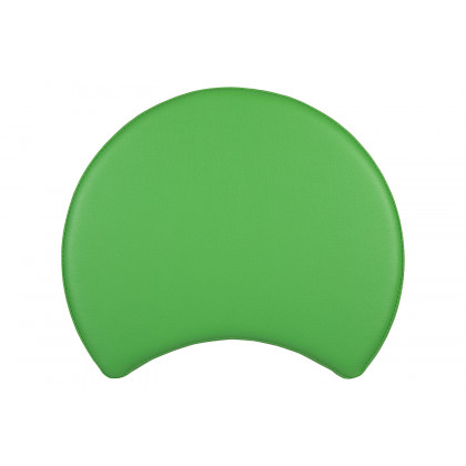 BLNK Nicholas Moon Flexible Soft Seating - Green, 12"H Seat