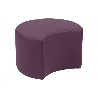 BLNK Nicholas Moon Flexible Soft Seating - Purple, 12"H Seat