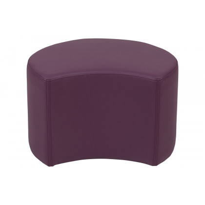 BLNK Nicholas Moon Flexible Soft Seating - Purple, 12"H Seat