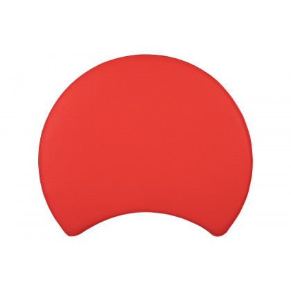 BLNK Nicholas Moon Flexible Soft Seating - Red, 12"H Seat