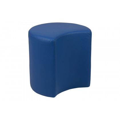 BLNK Nicholas Moon Flexible Soft Seating - Blue, 18"H Seat