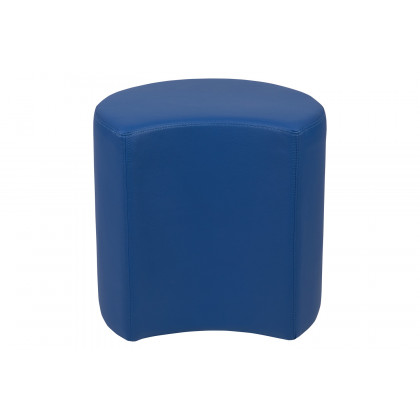 BLNK Nicholas Moon Flexible Soft Seating - Blue, 18"H Seat
