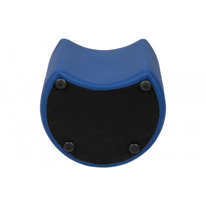 BLNK Nicholas Moon Flexible Soft Seating - Blue, 18"H Seat