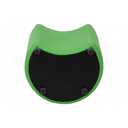 BLNK Nicholas Moon Flexible Soft Seating - Green, 18"H Seat