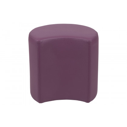 BLNK Nicholas Moon Flexible Soft Seating - Purple, 18"H Seat