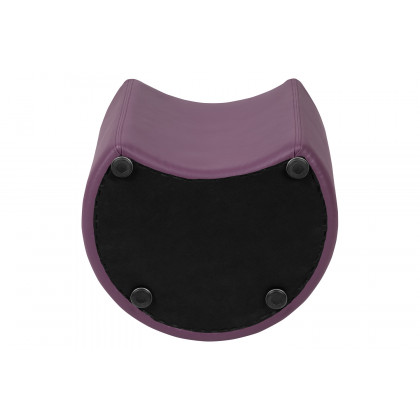 BLNK Nicholas Moon Flexible Soft Seating - Purple, 18"H Seat