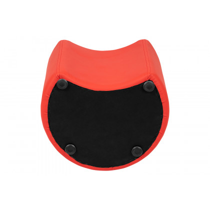 BLNK Nicholas Moon Flexible Soft Seating - Red, 18"H Seat