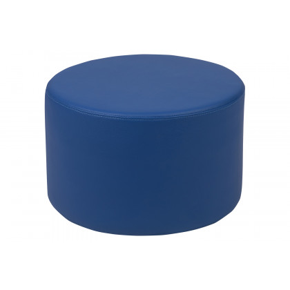 BLNK Nicholas Circle Flexible Soft Seating - Blue, 12"H Seat