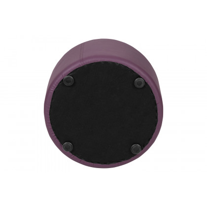 BLNK Nicholas Circle Flexible Soft Seating - Purple, 12"H Seat
