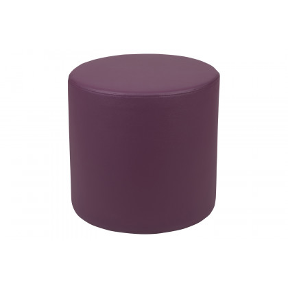 BLNK Nicholas Circle Flexible Soft Seating - Purple, 18"H Seat
