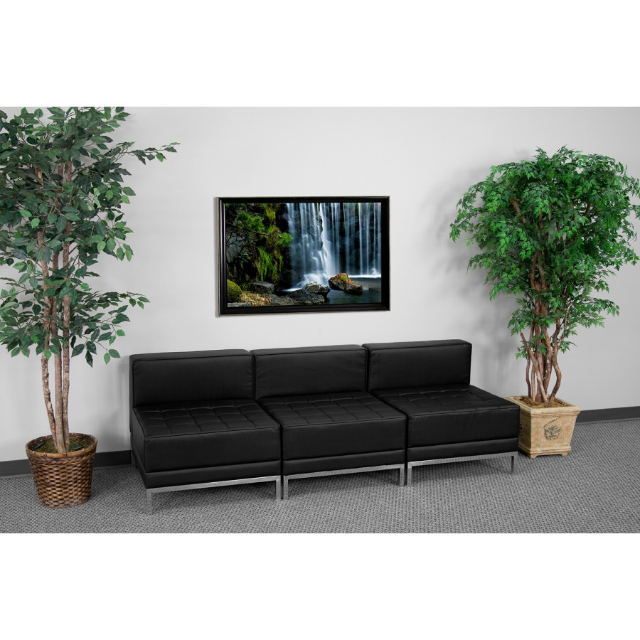 BLNK - HERCULES Imagination Series LeatherSoft Lounge Set 3 Pieces