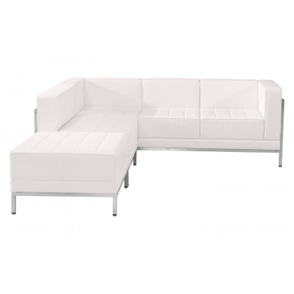 BLNK - HERCULES Imagination Series LeatherSoft Sectional Configuration 3 Pieces