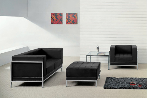 BLNK® - HERCULES Imagination Series LeatherSoft Loveseat, Chair and Ottoman Set