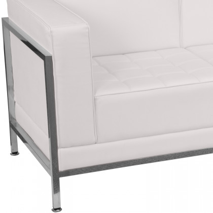 BLNK - HERCULES Imagination Series LeatherSoft Sofa, Chair and Ottoman Set