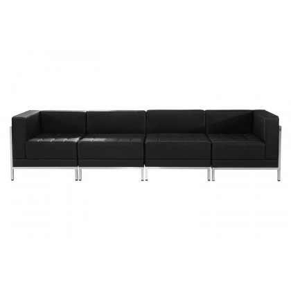 BLNK - HERCULES Imagination Series Set 8 LeatherSoft Lounge Set 4 Piece