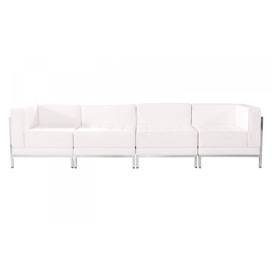 BLNK - HERCULES Imagination Series Set 8 LeatherSoft Lounge Set 4 Piece