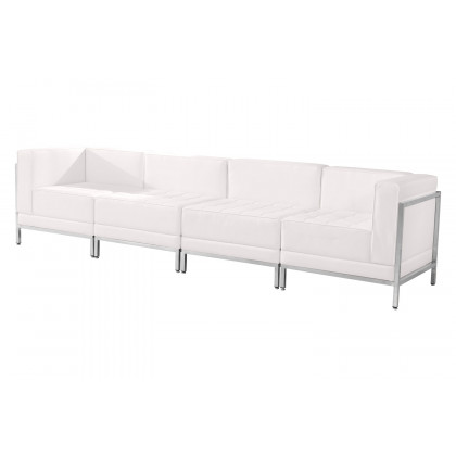 BLNK - HERCULES Imagination Series Set 8 LeatherSoft Lounge Set 4 Piece