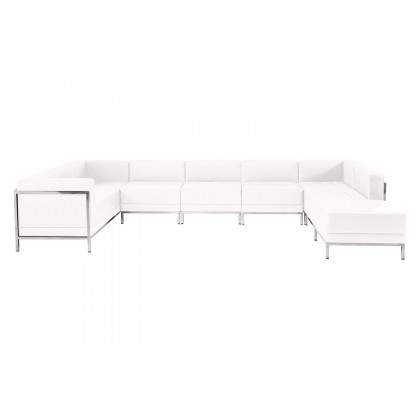BLNK - HERCULES Imagination Series LeatherSoft U-Shape Sectional Configuration 7 Pieces