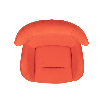 BLNK Rally Fabric Swivel Wing Chair - Orange
