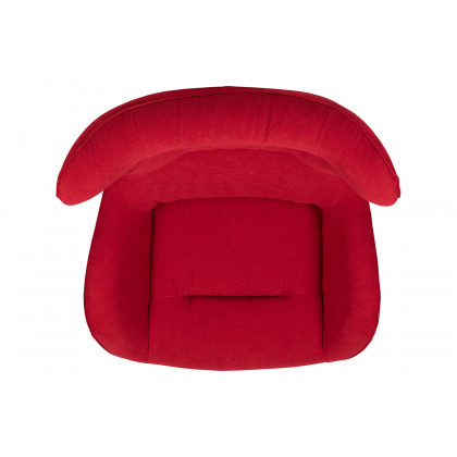 BLNK Rally Fabric Swivel Wing Chair - Red