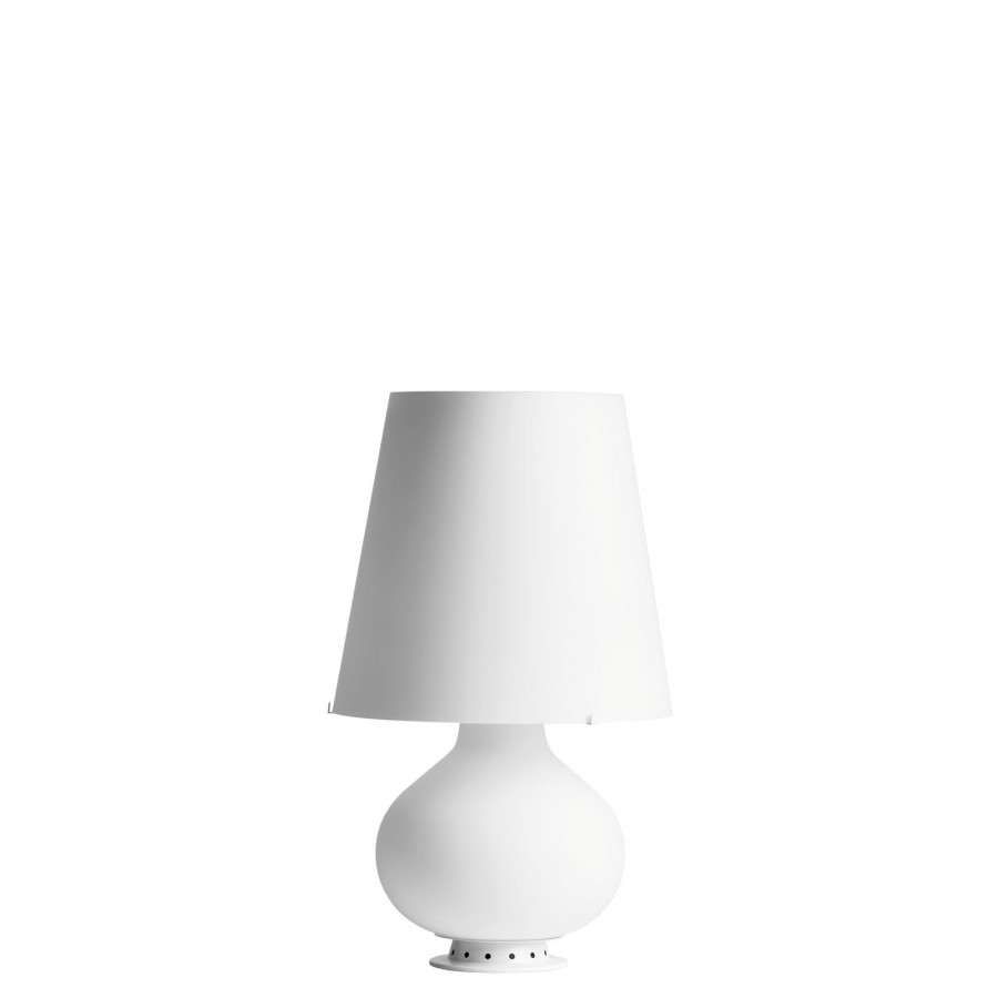 FontanaArte Fontana Medium Table Lamp - White, Glass