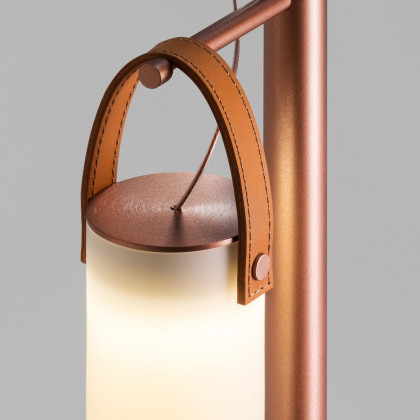 FontanaArte - Galerie Grande Floor Lamp in Quartz/White, Glass/Metal/Marble
