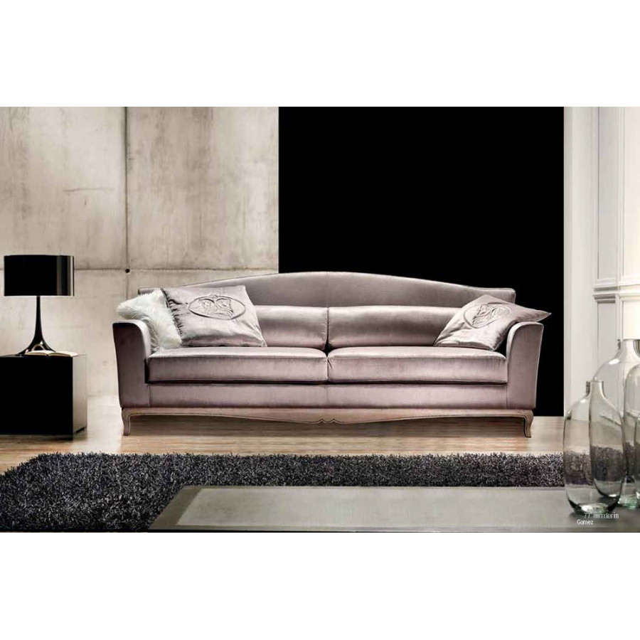 Formerin Gomez Sofa 210 cm Quoted in Fabric - Rose