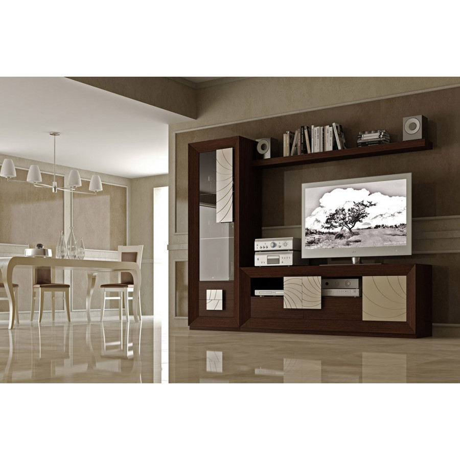 Franco Kora 13 Plinth For 64,5 Cm Modules - Dark Wood