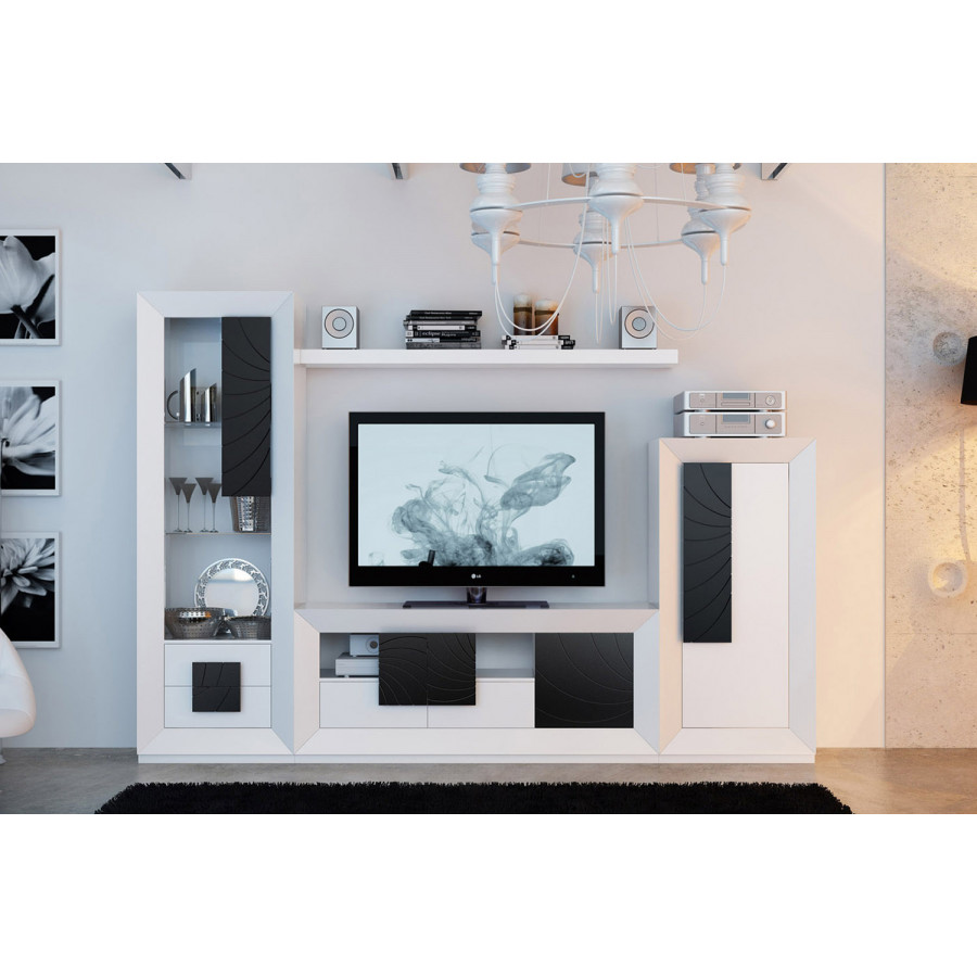 Franco Kora 17 Plinth For 64,5 Cm Modules - White/Black
