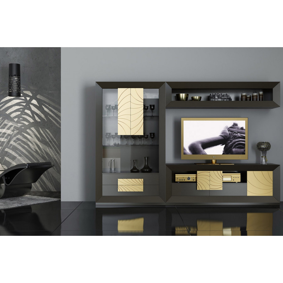 Franco Kora 20 Plinth For 110 Cm Modules - Black