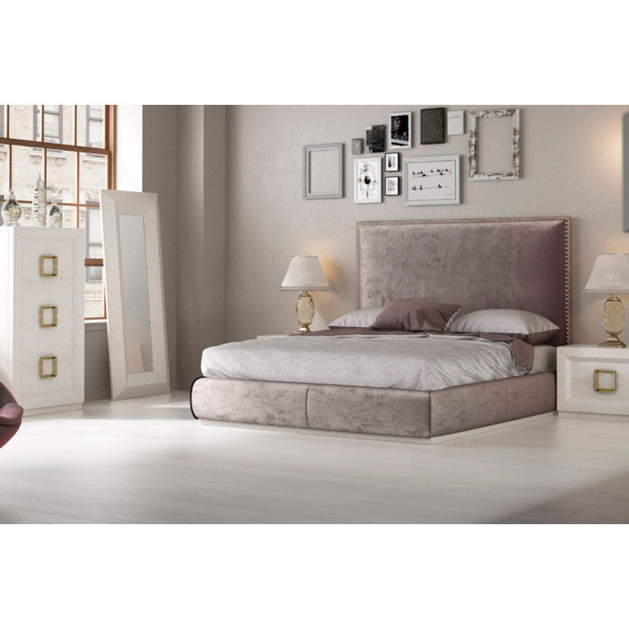 Franco - Ez 62 Upholstered Headboard With Legs For 150 Cm Mattress Queen Size