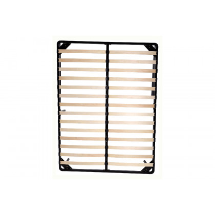 Franco - Generic Wooden Slats Frame Folded With Adjustable Legs