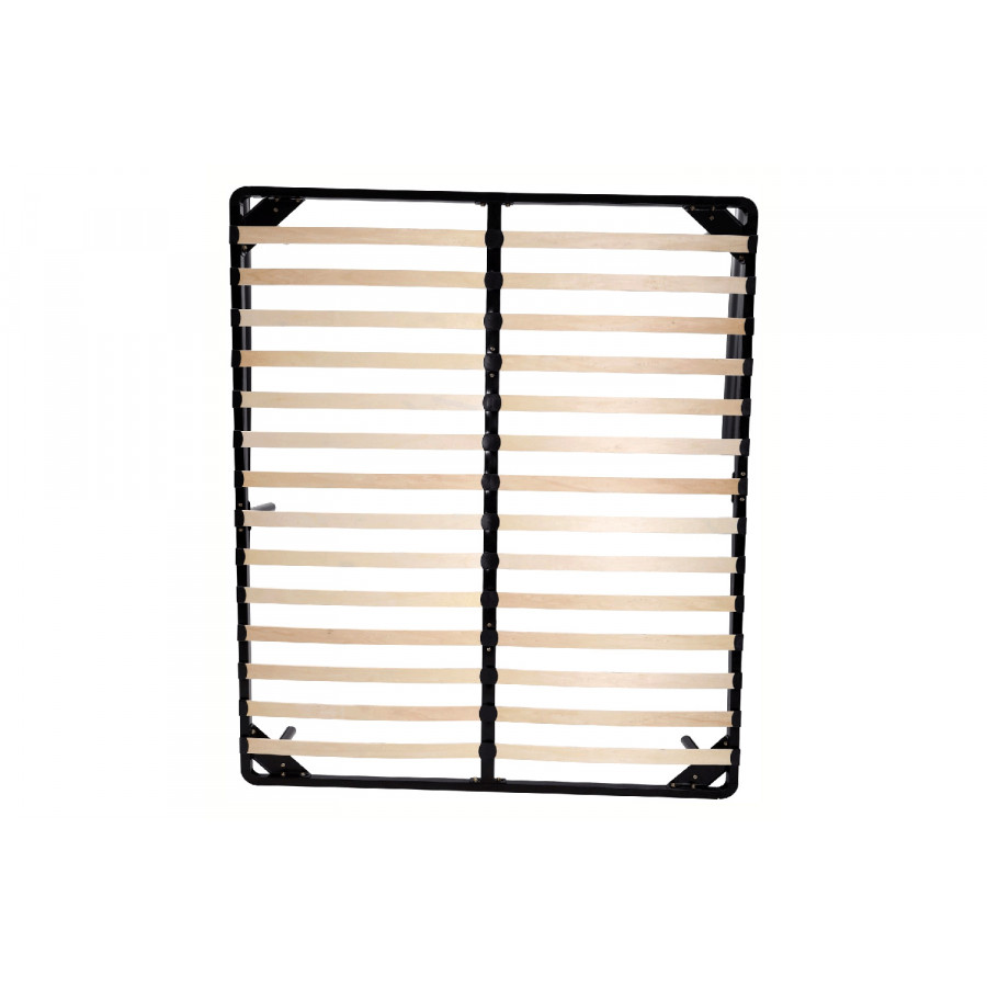 Franco - Generic Wooden Slats Frame Folded With Adjustable Legs