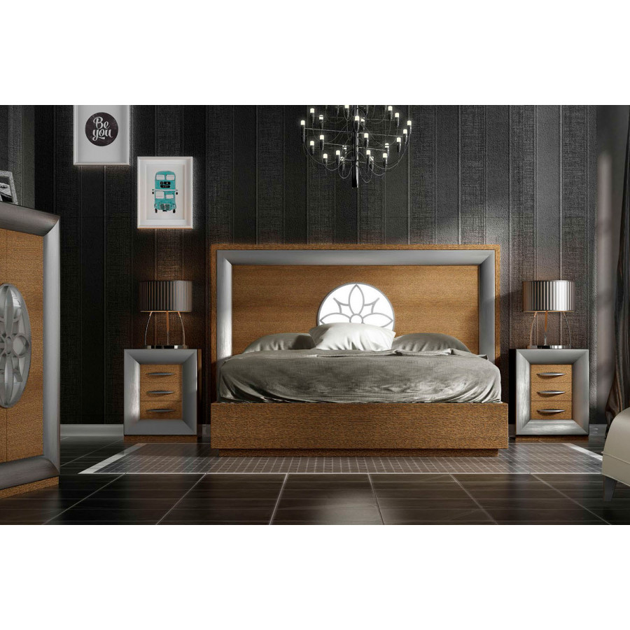 Franco Dor 113 Plinth 45 Cm Modules - Wood/Silver