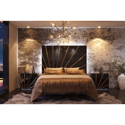 Franco - Oro Bed With Light