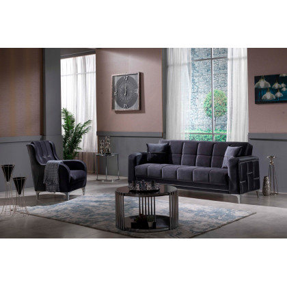 Furnia - Alice Convertible Sleeper Loveseat