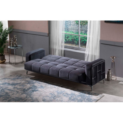 Furnia Alice Convertible Sofa - Anthracite, Fabric